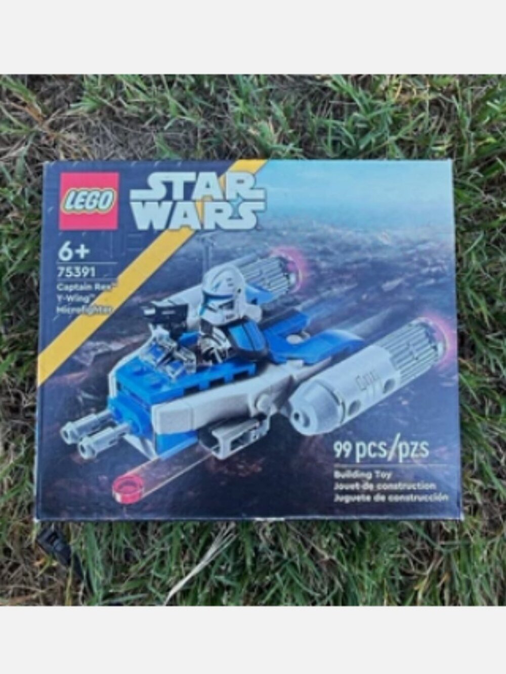 LEGO Star Wars 75391 Captain Rex Y-Wing Microfighter 99-Piece Set Box